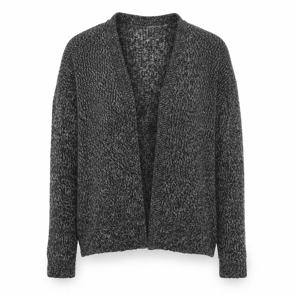 VERO MODA Womens Black V-Neck Acrylic Cardigan Jumper Size S