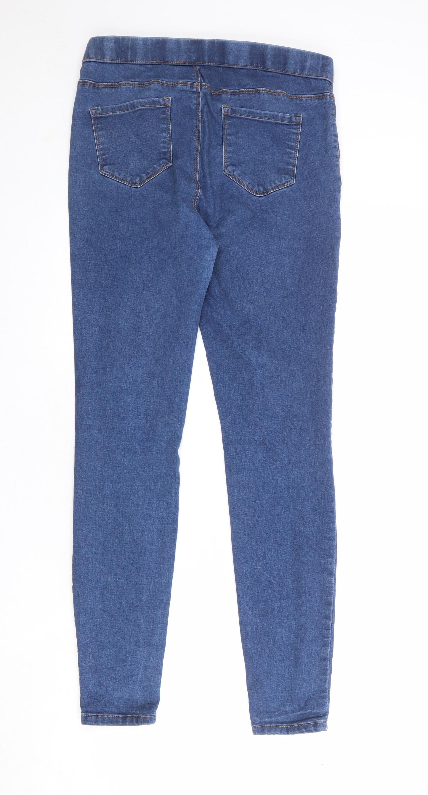 George Womens Blue Cotton Jegging Jeans Size 16 Regular