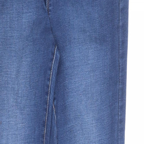 George Womens Blue Cotton Jegging Jeans Size 16 Regular