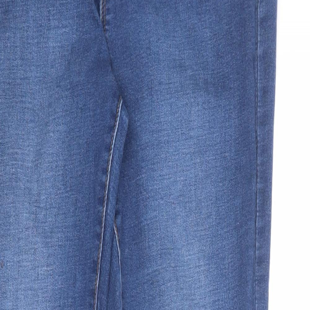 George Womens Blue Cotton Jegging Jeans Size 16 Regular