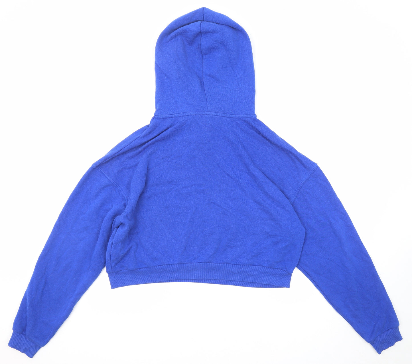 Divided by H&M Womens Blue Cotton Pullover Hoodie Size S Pullover