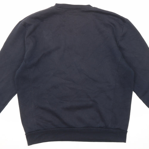 Slazenger Mens Blue Polyester Pullover Sweatshirt Size L