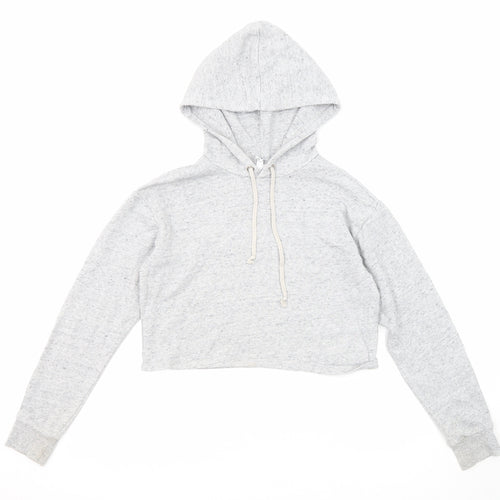 Divided by H&M Womens Grey Cotton Pullover Hoodie Size XS Pullover