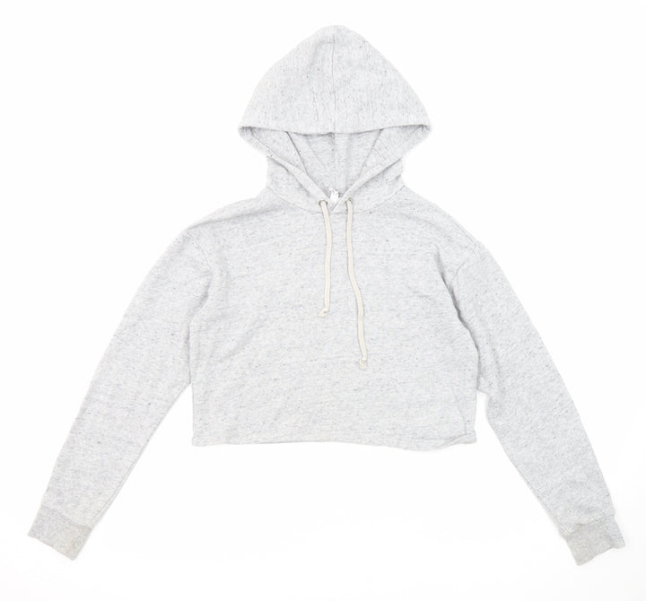 Divided by H&M Womens Grey Cotton Pullover Hoodie Size XS Pullover