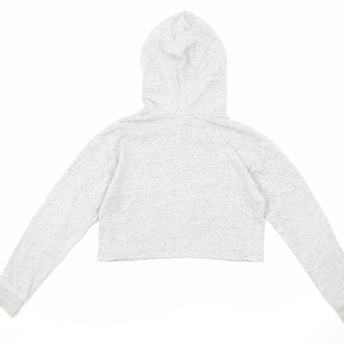 Divided by H&M Womens Grey Cotton Pullover Hoodie Size XS Pullover