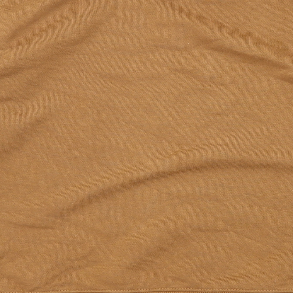 Zara Girls Brown Cotton Pullover Sweatshirt Size 10 Years Pullover