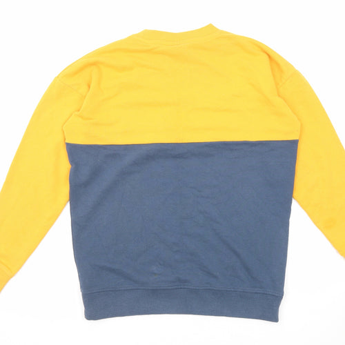 IVY PARK Mens Blue Polyester Pullover Sweatshirt Size XS - Colourblock