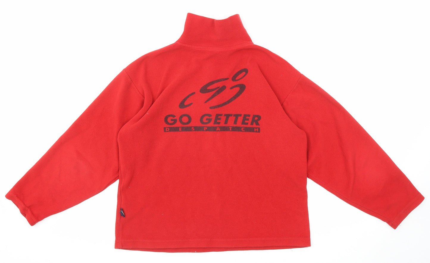 Fusalp Womens Red Polyester Pullover Sweatshirt Size 14 Zip - Go getter