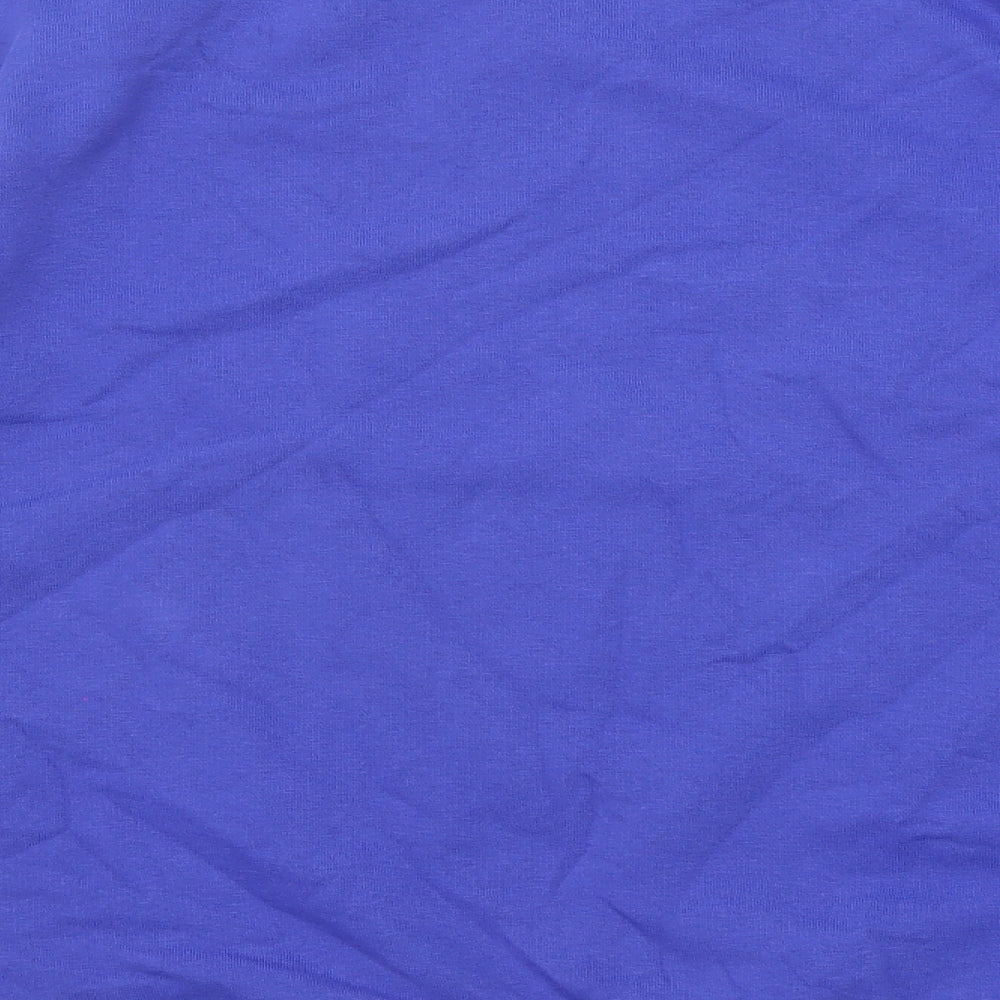 Marks and Spencer Womens Blue Cotton Pullover Sweatshirt Size M Pullover - Le Marais Paris