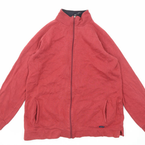 Aki Mens Red Jacket Size L Zip