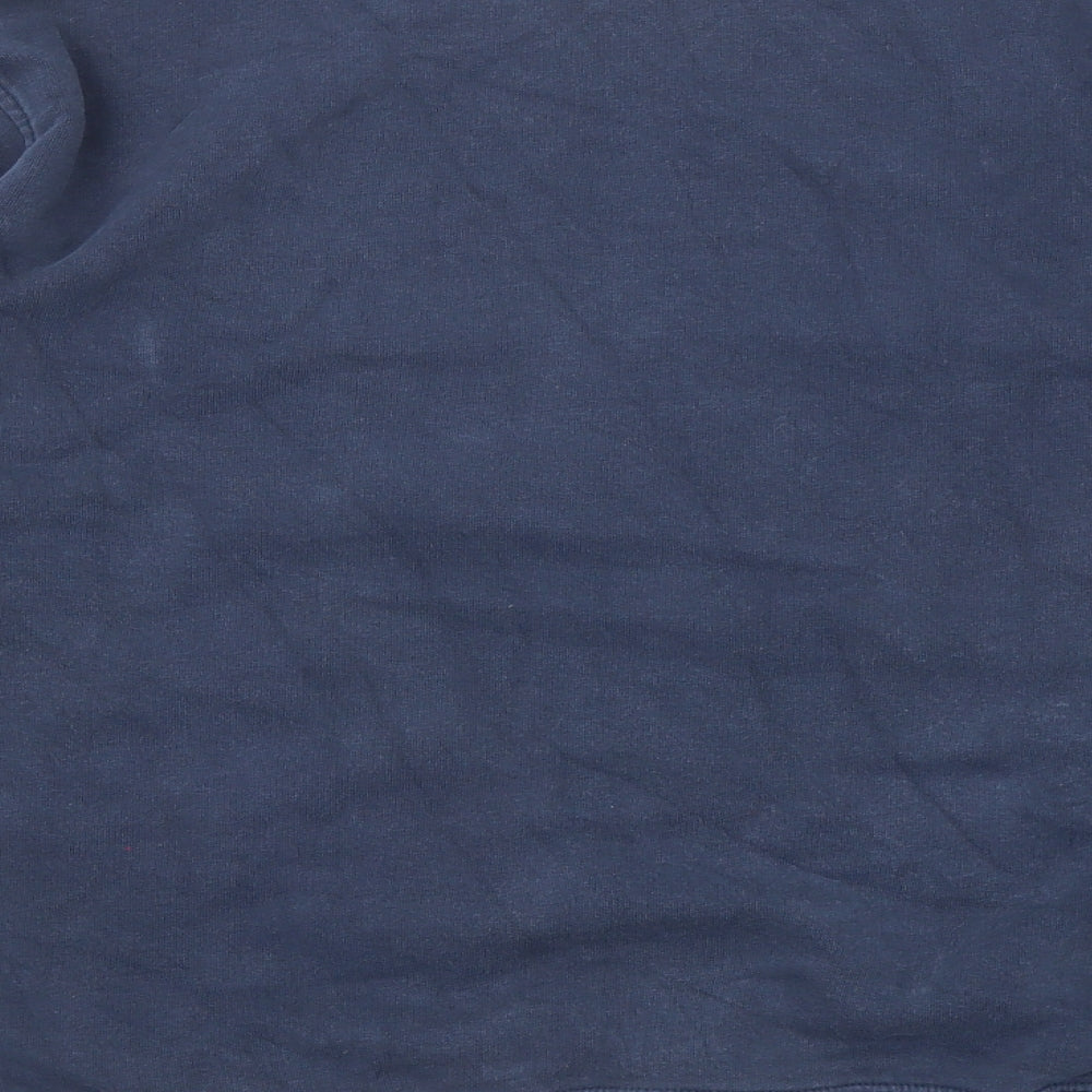 Nike Womens Blue Cotton Pullover Sweatshirt Size XL Pullover