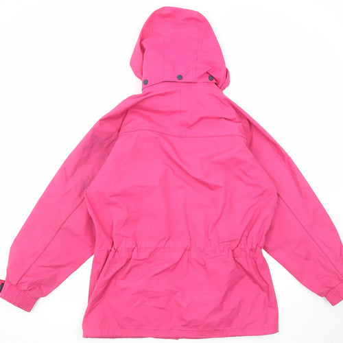 Trespass Womens Pink Windbreaker Jacket Size 12 Zip