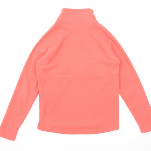 O'Neill Girls Pink Polyester Pullover Sweatshirt Size 12 Years Zip