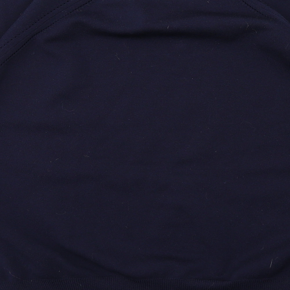 Berkertex Womens Blue Round Neck Polyester Pullover Jumper Size 18