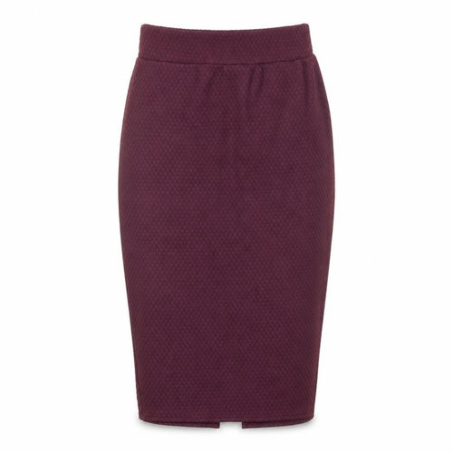 River Island Womens Purple Geometric Polyester Straight & Pencil Skirt Size 6