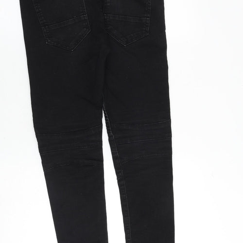 Denim & Co. Mens Black Cotton Skinny Jeans Size 30 in Slim Zip