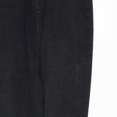 Denim & Co. Womens Grey Cotton Jegging Jeans Size 8 Regular
