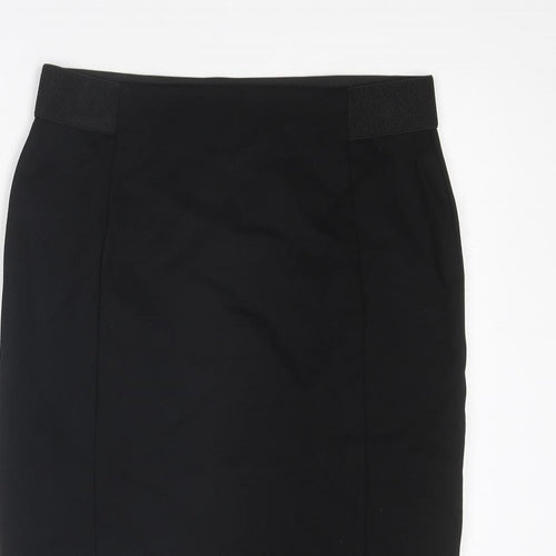 NEXT Womens Black Viscose Straight & Pencil Skirt Size 12