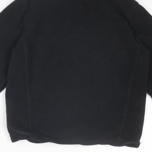 Quechua Boys Black Jacket Size 8 Years Zip