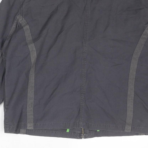 Republic Mens Grey Jacket Size M Zip