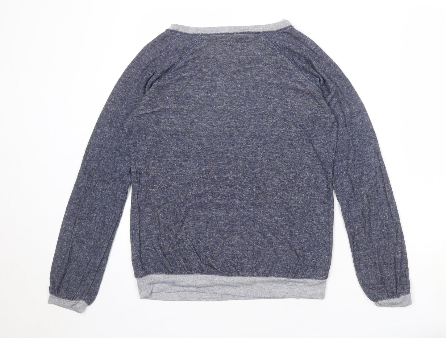 Limited Collection Womens Blue Viscose Pullover Sweatshirt Size 8 Pullover