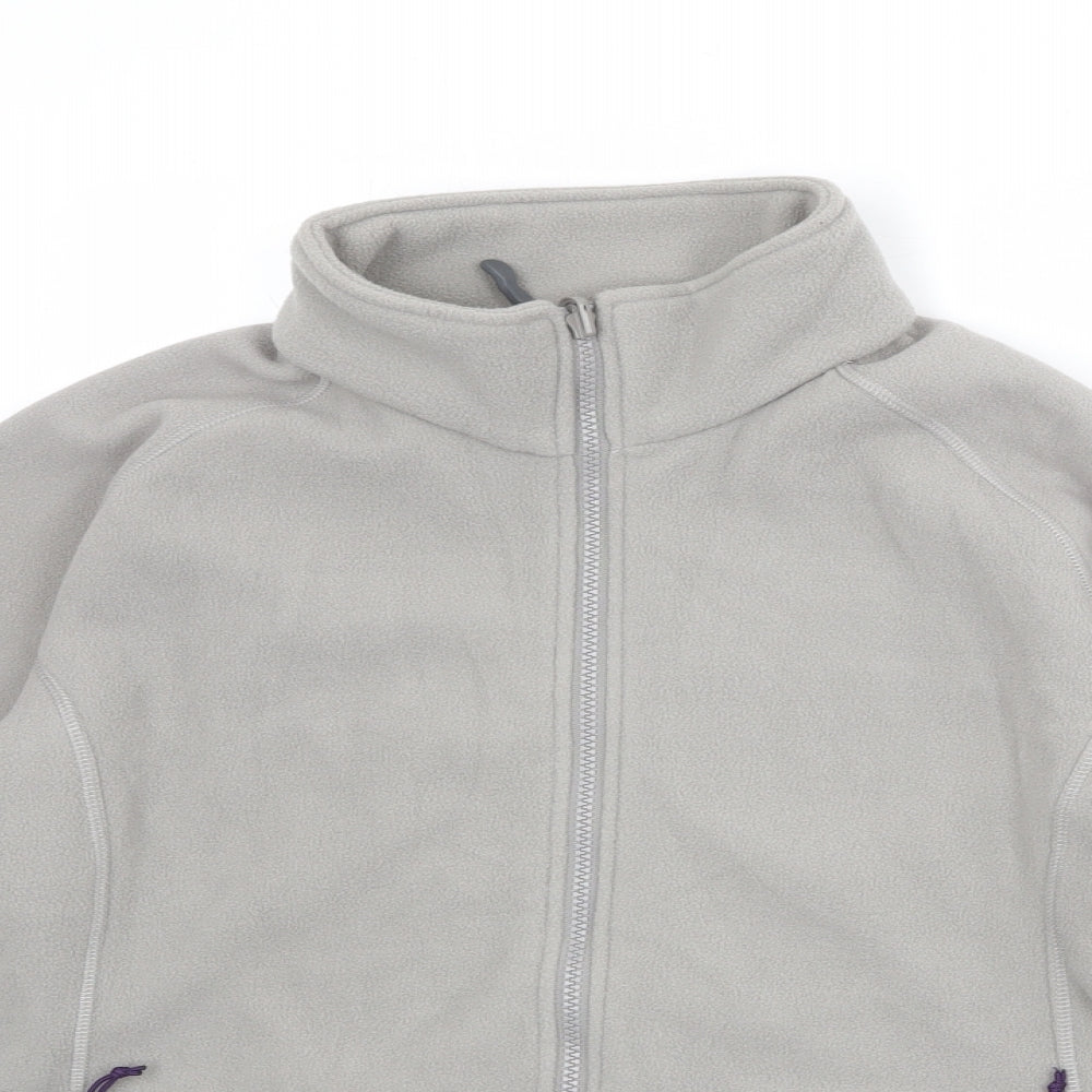 Peter Storm Womens Grey Jacket Size 14 Zip