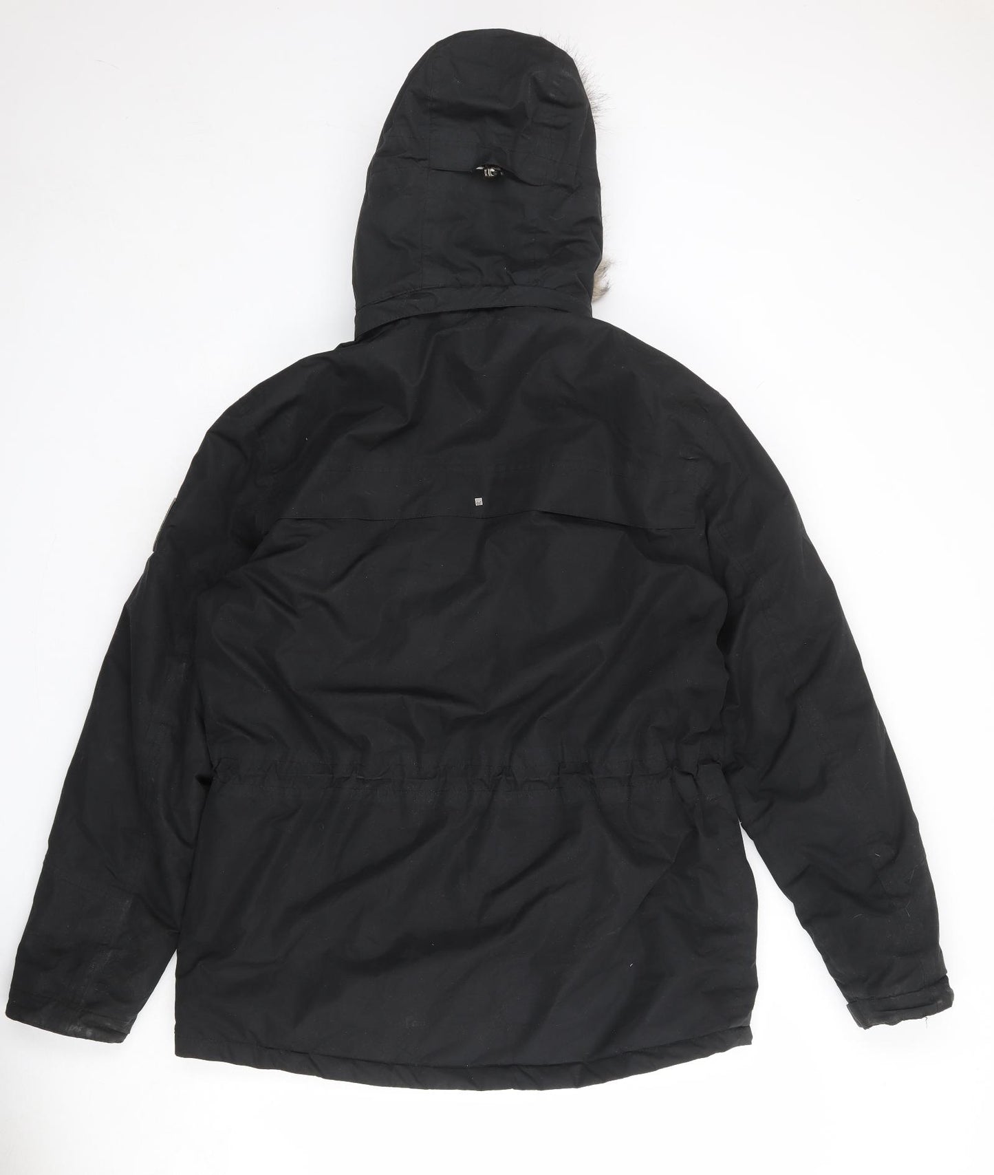 Regatta Mens Black Windbreaker Jacket Size L Zip