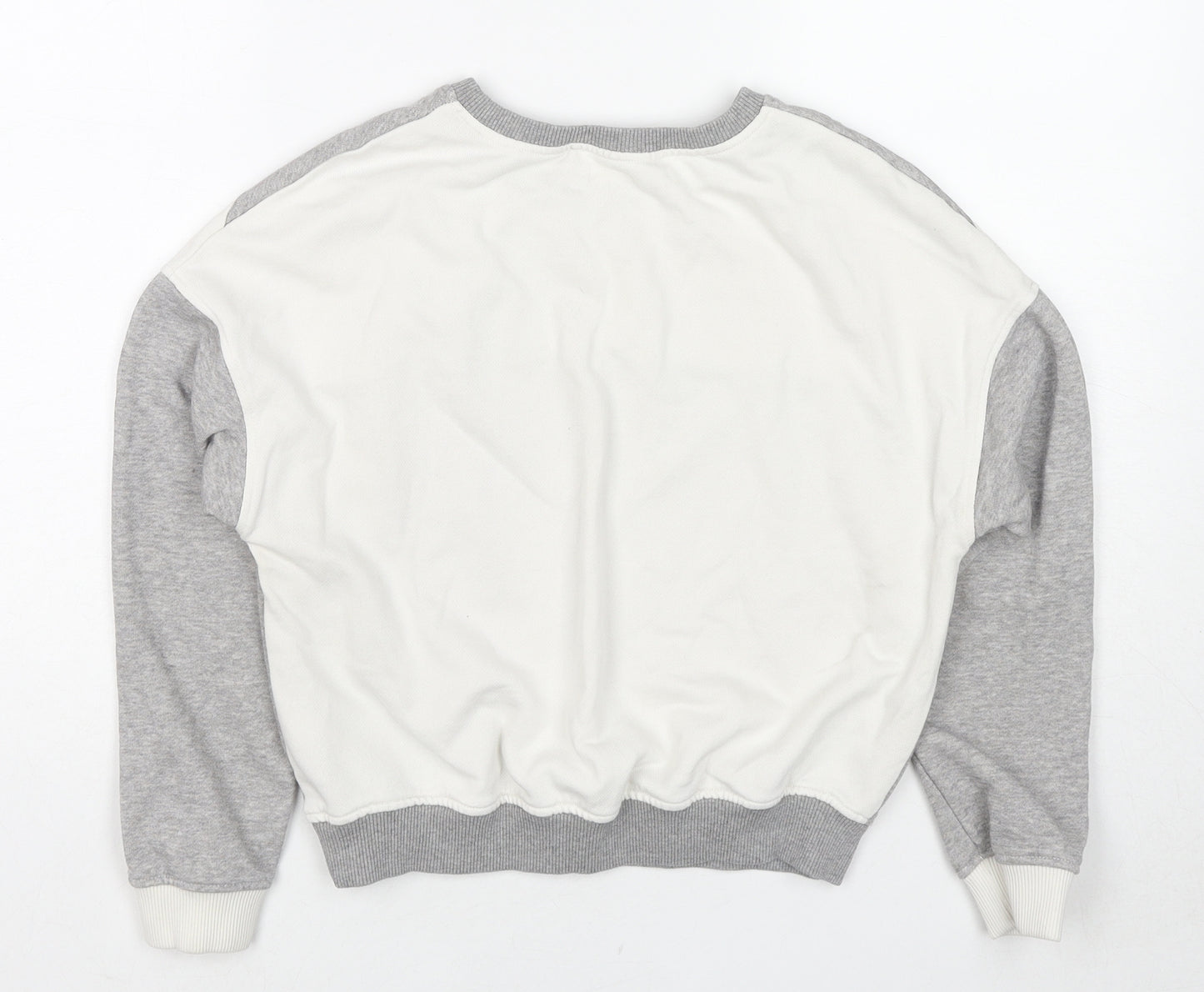 NEXT Girls Grey Cotton Pullover Sweatshirt Size 11 Years Pullover - I'm Not A Princess