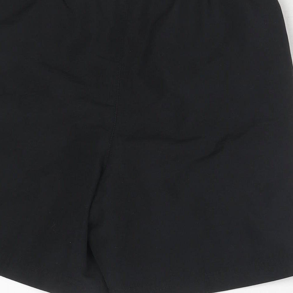 Slazenger Boys Black Polyester Sweat Shorts Size 7-8 Years Regular Drawstring