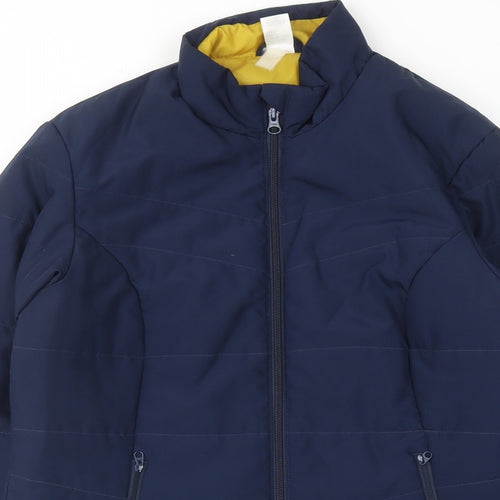 DECATHLON Womens Blue Jacket Size L Zip