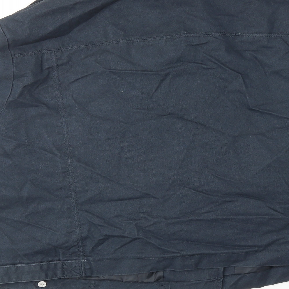Bonmarché Womens Blue Jacket Size 24 Zip