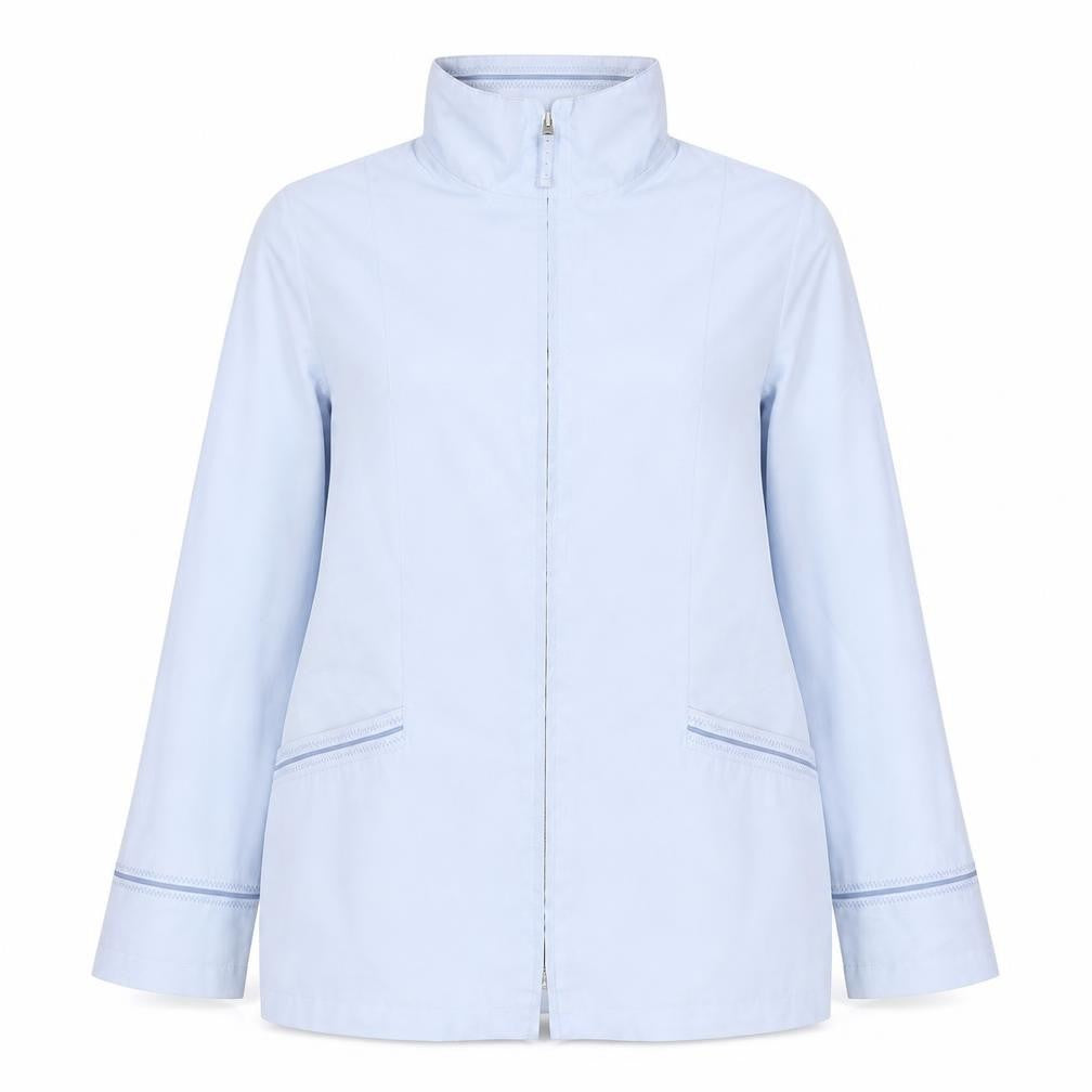 Bonmarché Womens Blue Jacket Size S Zip