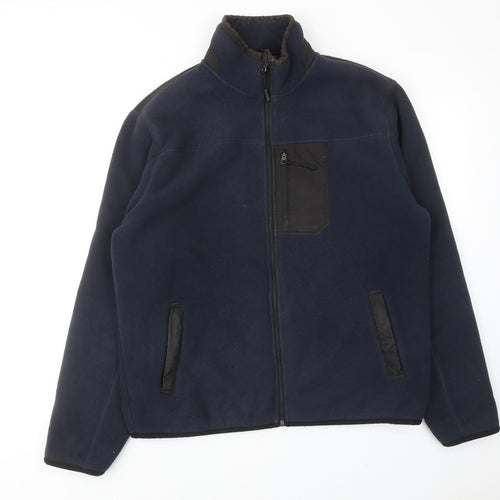 Debenhams Mens Blue Jacket Size L Zip