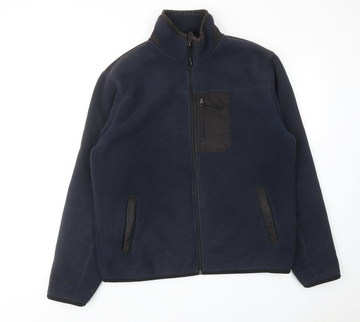 Debenhams Mens Blue Jacket Size L Zip