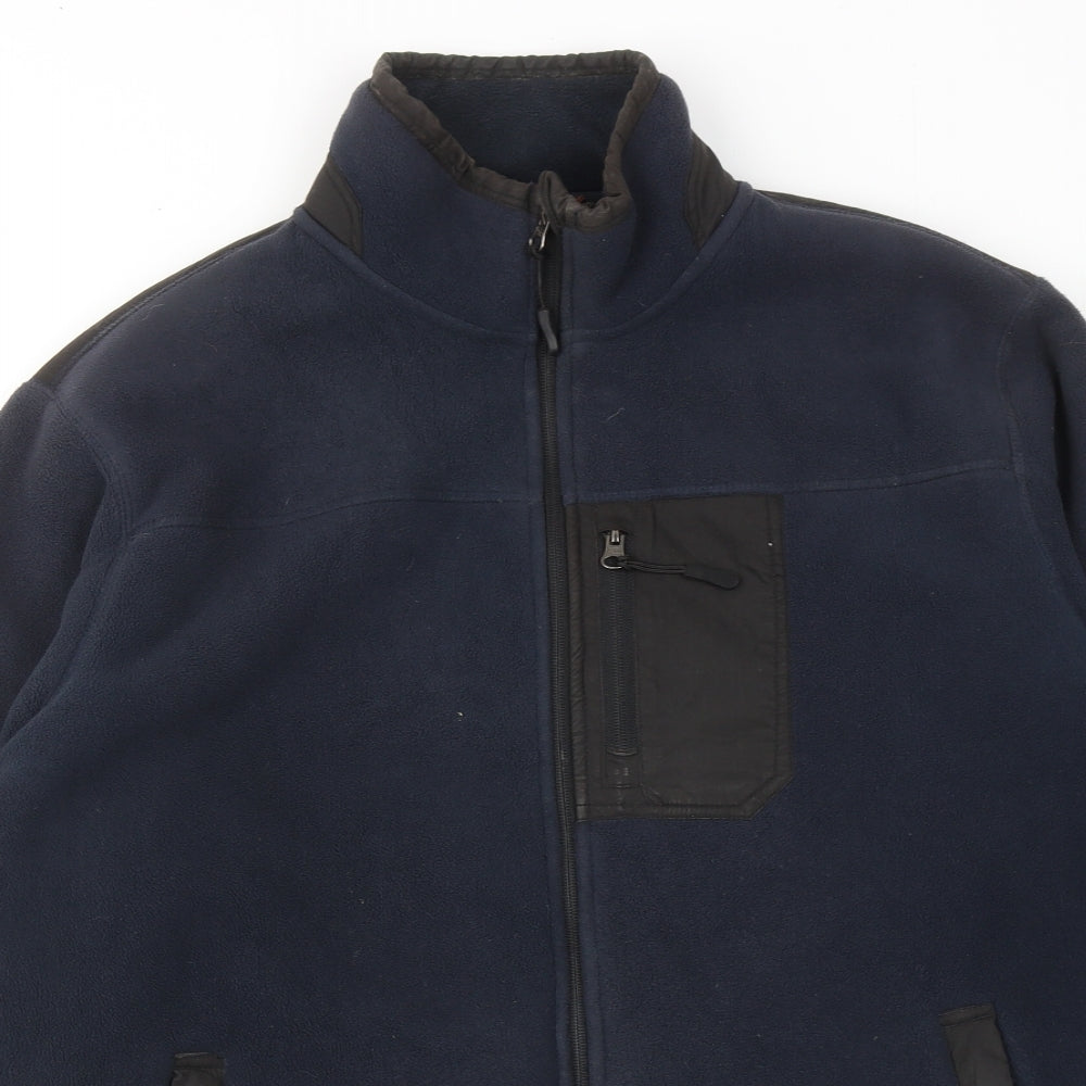 Debenhams Mens Blue Jacket Size L Zip
