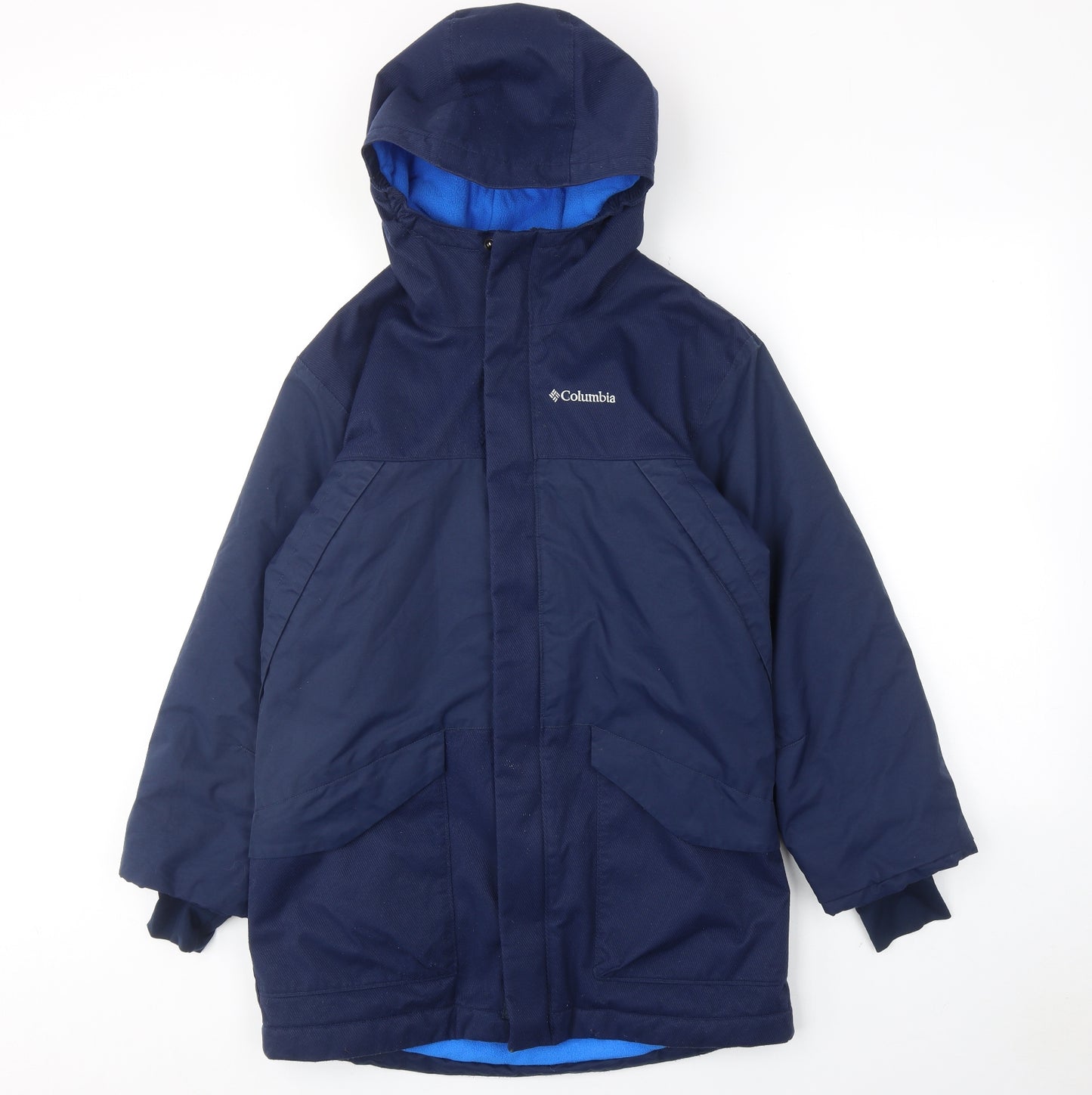 Columbia Mens Blue Windbreaker Jacket Size XL Zip