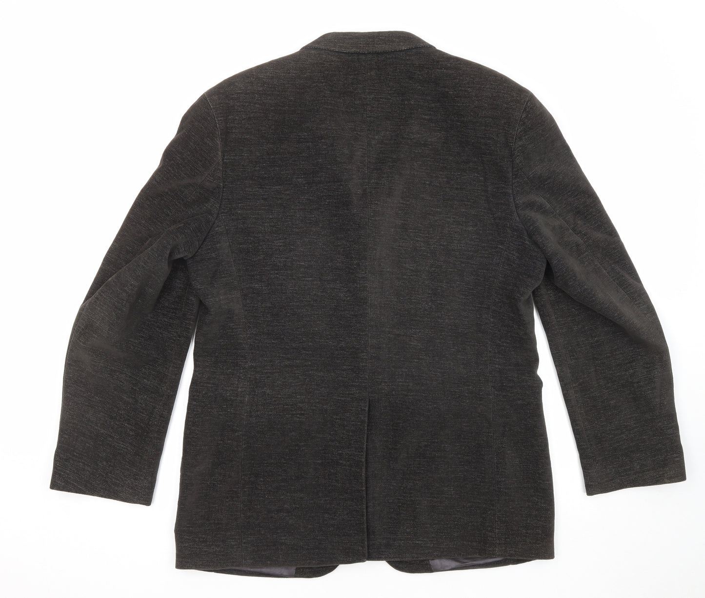 Franco Volzano Mens Brown Cotton Jacket Blazer Size 50 Regular