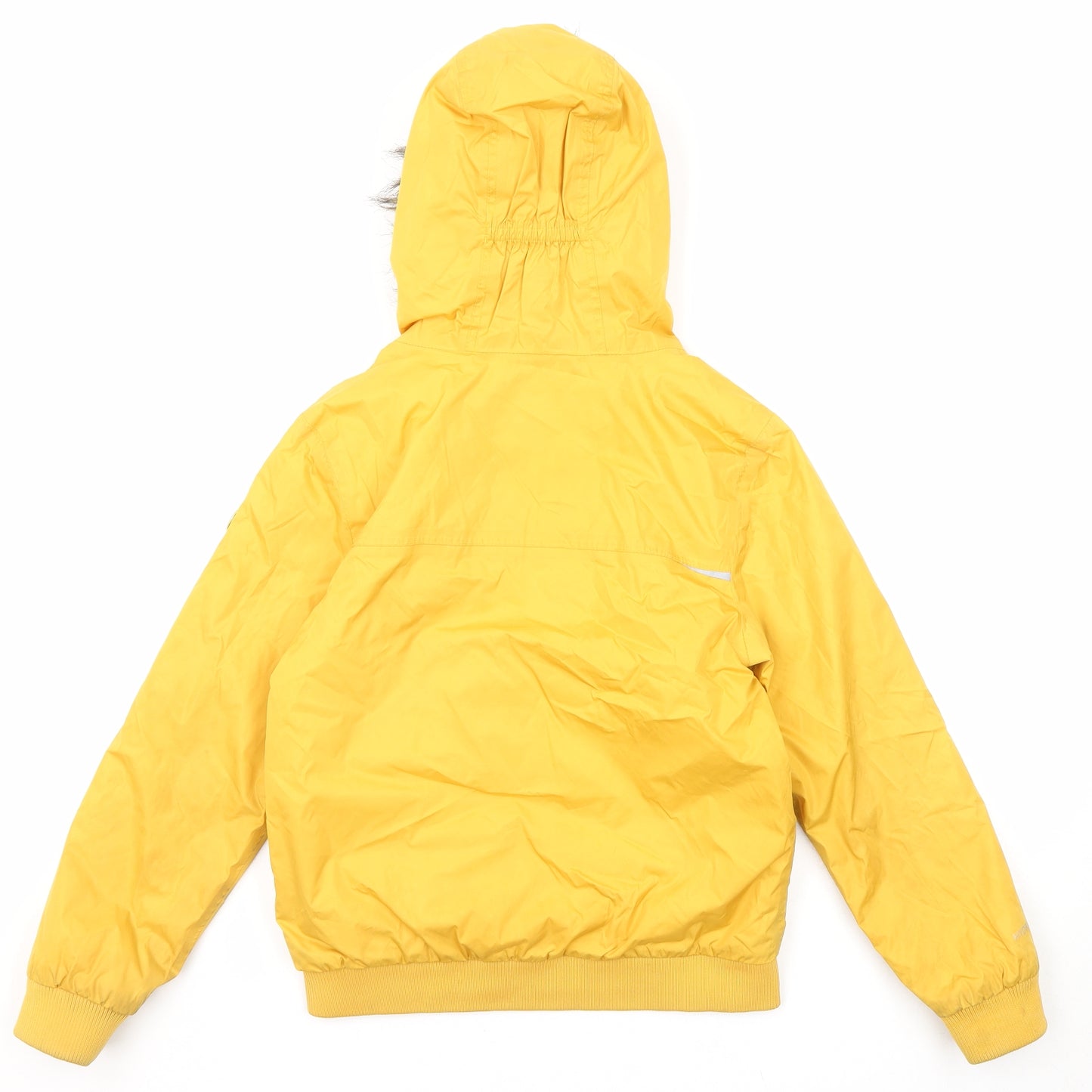 Regatta Girls Yellow Jacket Size 9-10 Years Zip