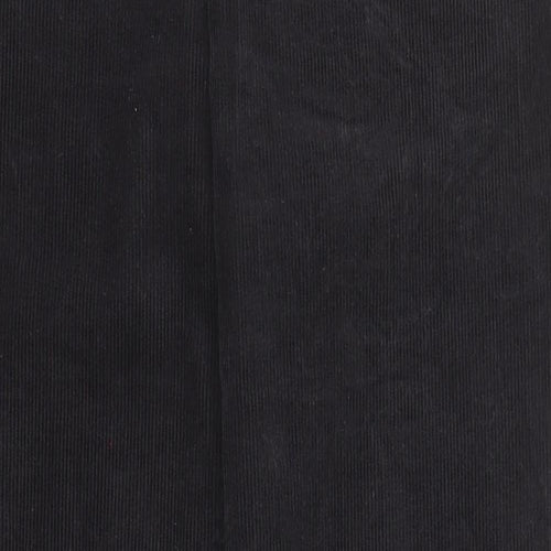 Authentic Clothing Company Womens Black Cotton Trousers Size 31 in Regular Zip