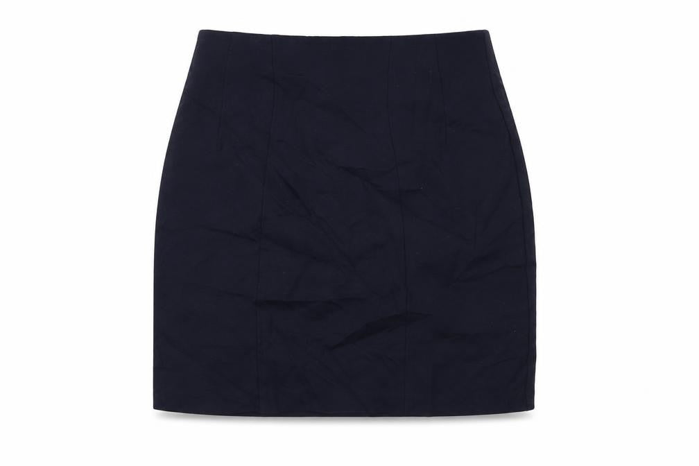 Marks and Spencer Womens Blue Viscose A-Line Skirt Size 14
