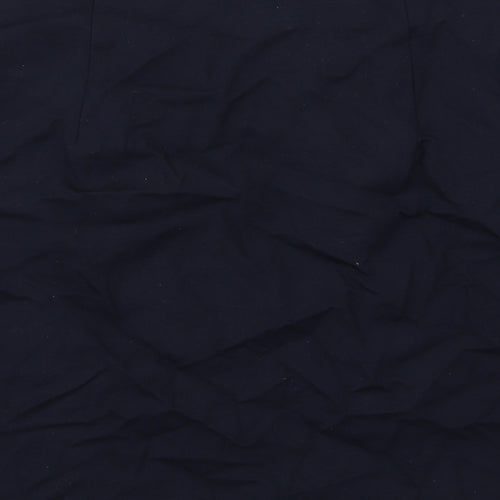 Marks and Spencer Womens Blue Viscose A-Line Skirt Size 14
