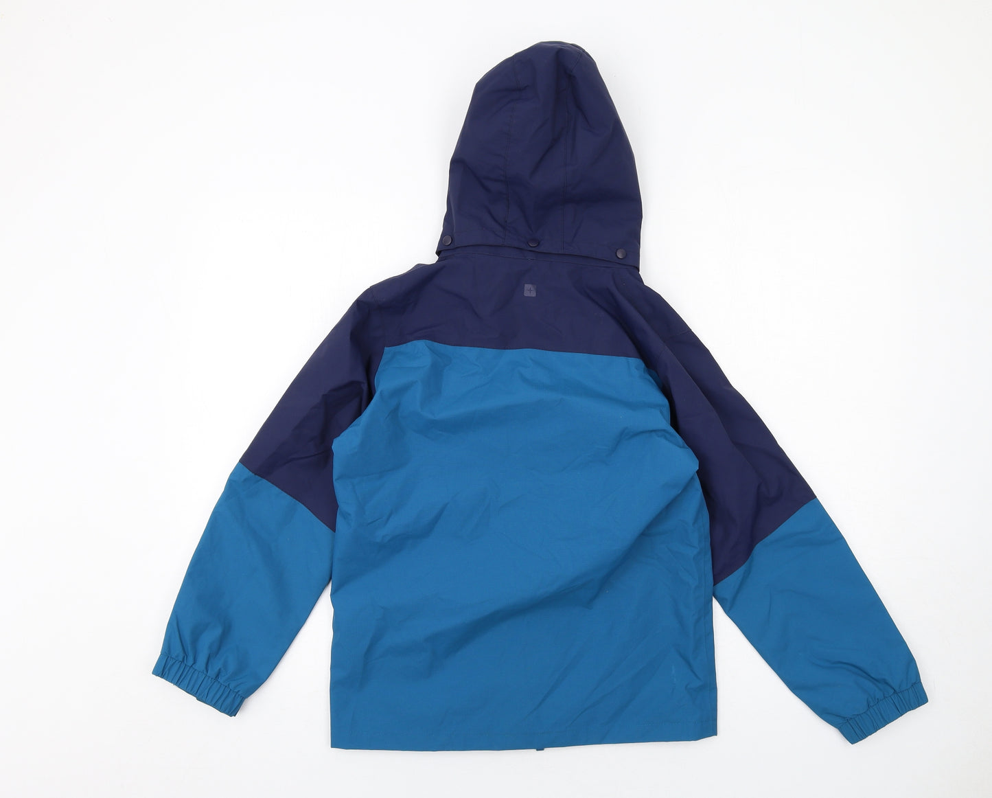 Mountain Warehouse Boys Blue Windbreaker Jacket Size 11-12 Years Zip