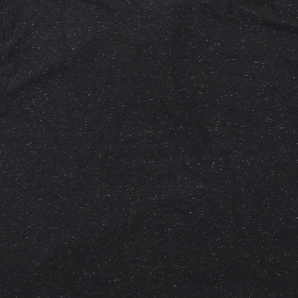 Red Herring Mens Black Polyester Polo Size 2XL Collared Button