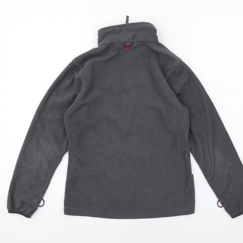 Mountain Warehouse Girls Grey Jacket Size 9-10 Years Zip
