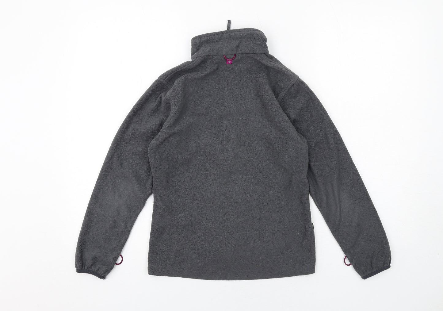 Mountain Warehouse Girls Grey Jacket Size 9-10 Years Zip