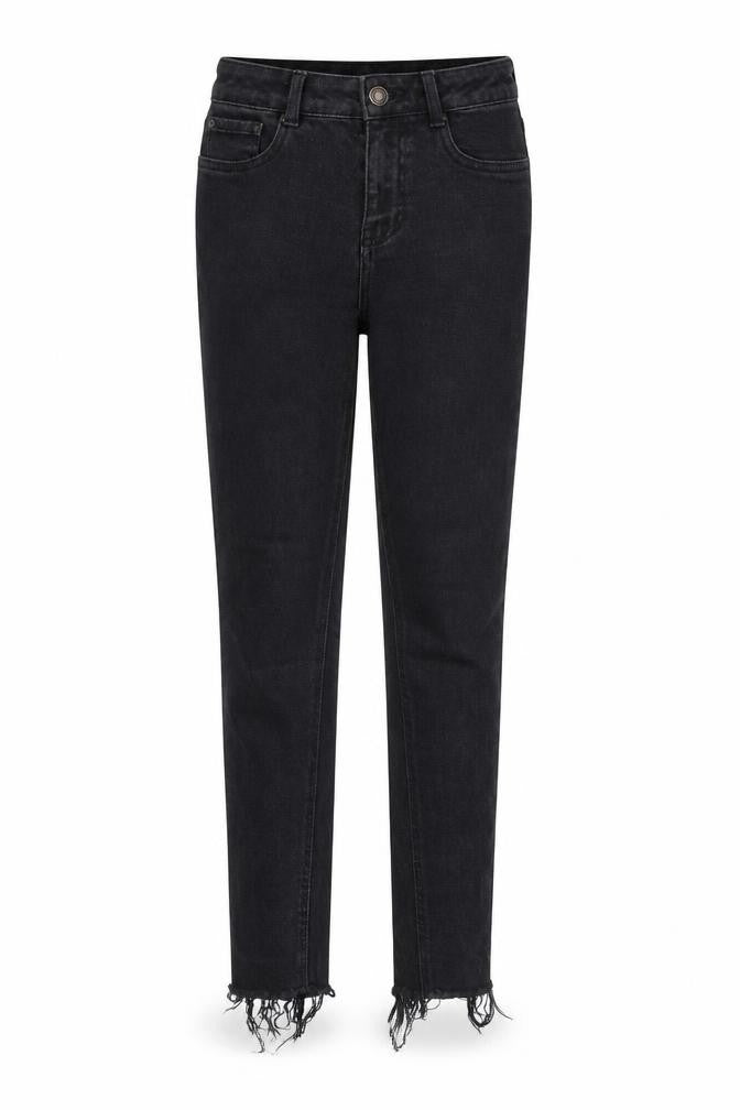 New Look Girls Blue Cotton Skinny Jeans Size 13 Years Regular Zip - Frayed Hem