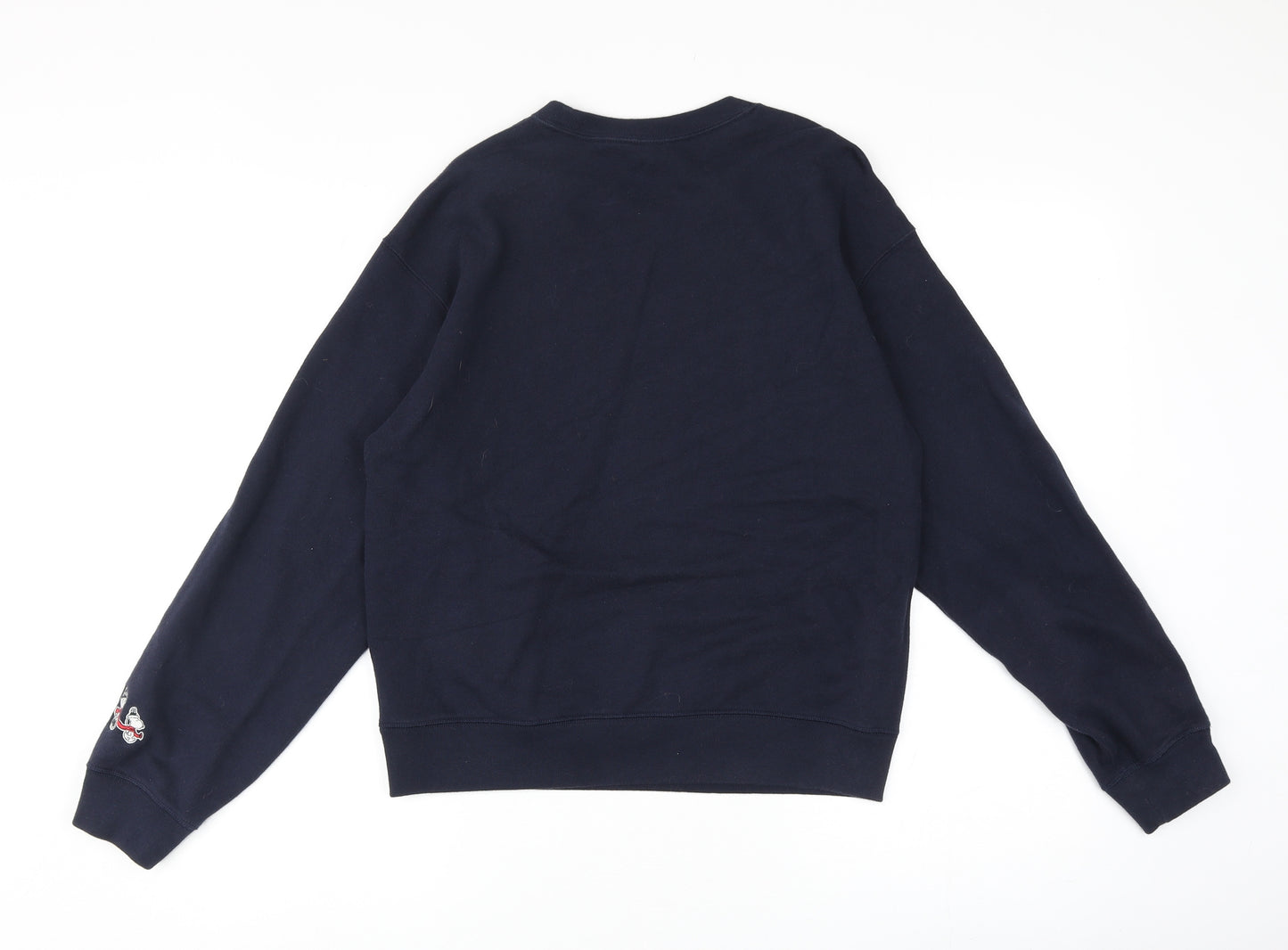 Uniqlo Mens Blue Cotton Pullover Sweatshirt Size M - Snoopy Peanuts