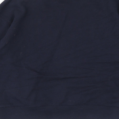 Uniqlo Mens Blue Cotton Pullover Sweatshirt Size M - Snoopy Peanuts