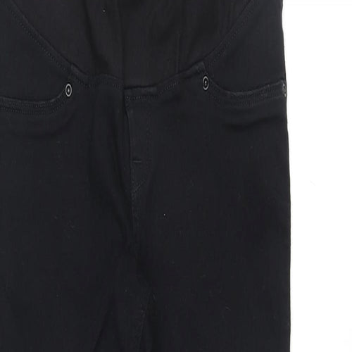 H&M Womens Black Cotton Skinny Jeans Size S Regular