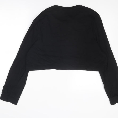 Blooming Marvellous Womens Black Cotton Pullover Sweatshirt Size XL Pullover